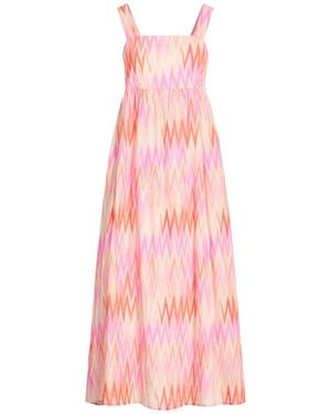 strapless open back dress PS22158 6 / Hot Pink main image 0
