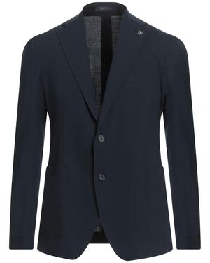 Tagliatore Midnight Blazer Virgin Wool - Blue