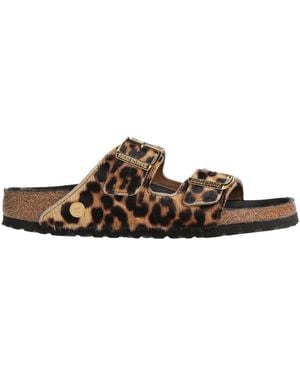 Birkenstock Sand Sandals Leather - Brown