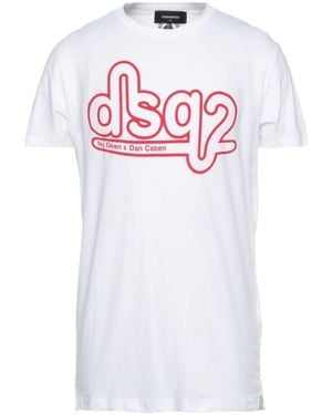 DSquared² T-Shirt Cotton - White