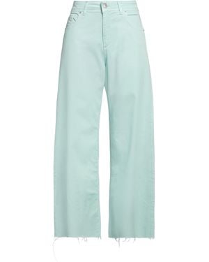 NOIR'N'BLEU Pants Cotton, Elastane - Blue