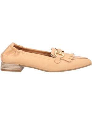 Mjus Loafers Leather - Natural