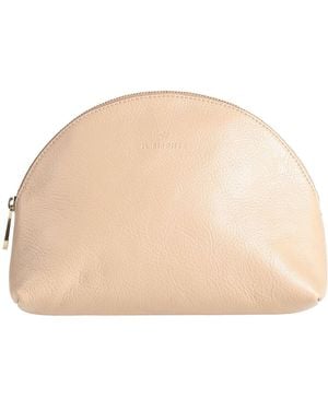 Il Bisonte Sand Beauty Case Leather - Natural