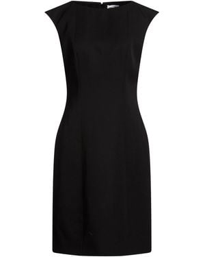 McQueen Midi Dress Wool - Black