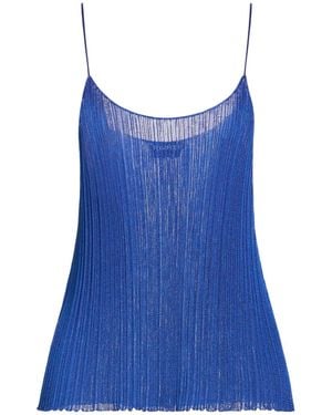 Tom Ford Bright Top Viscose - Blue