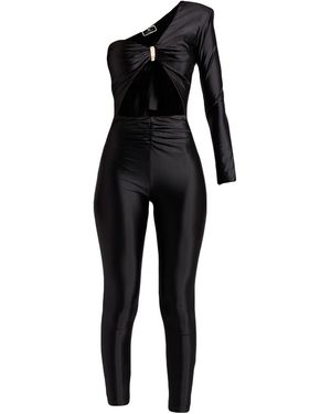 Elisabetta Franchi Jumpsuit Polyamide, Elastane - Black