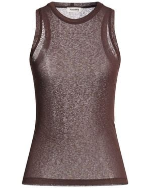 Nanushka Top - Brown