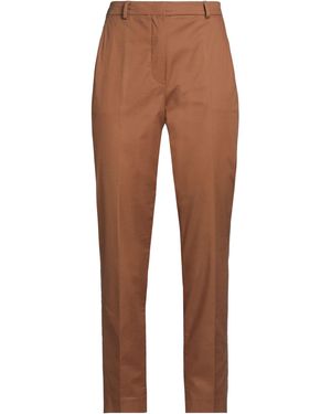 Incotex Trousers Cotton, Elastane - Brown