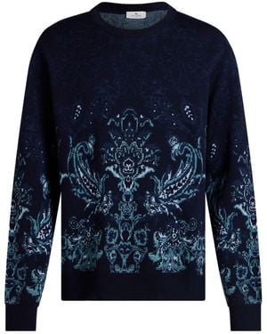 Etro Jumper Wool - Blue