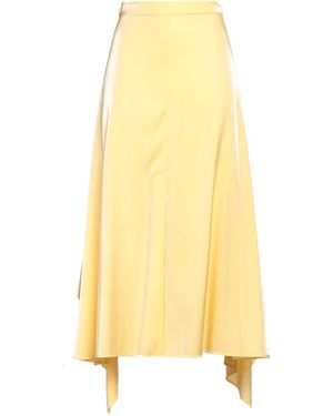 Aeron Midi Skirt Viscose, Polyester, Elastane - Yellow