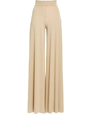 La Petite Robe Di Chiara Boni Trousers Polyamide, Viscose, Elastane, Polyester - Natural
