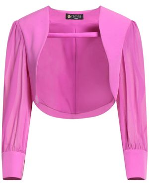 CAMILLA Mauve Jacket Polyester, Elastane - Pink