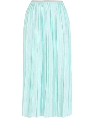 Roberto Collina Sky Midi Skirt Polyester - Blue