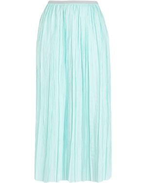 Roberto Collina Sky Midi Skirt Polyester - Blue