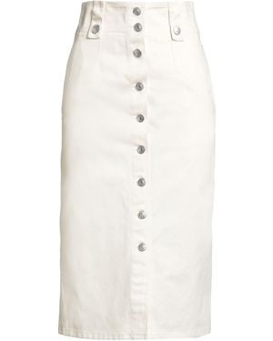 Isabel Marant Midi Skirt - White