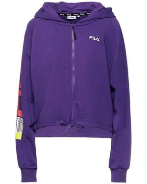 Fila Sweatshirt Cotton, Polyester - Purple