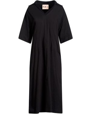 Plan C Vestito Midi - Nero
