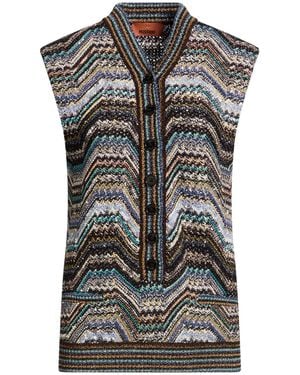 Missoni Sweater Polyamide, Cotton, Polyester, Wool, Metal Fiber - Black