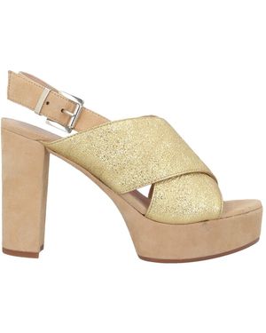Unisa Sandals Leather - Natural