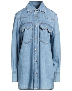 The Seafarer Denim Shirt Cotton - Blue