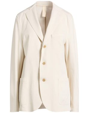 Eleventy Blazer Cotton, Polyamide, Elastane - Natural