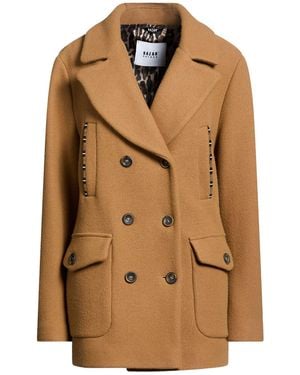 Bazar Deluxe Coat Virgin Wool, Polyamide, Cashmere - Brown