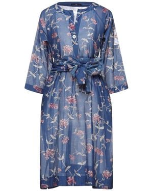 High Midi Dress - Blue