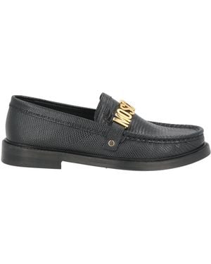 Moschino Loafers Calfskin - Gray