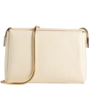 Marni Cream Cross-Body Bag Leather - Natural