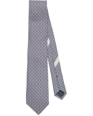 Ferragamo Ties & Bow Ties Silk - Grey