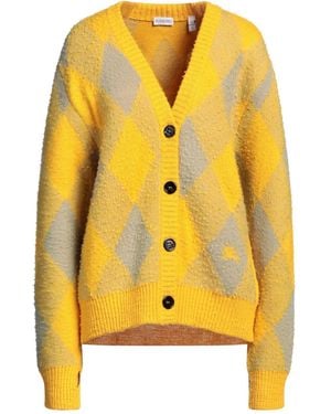 Burberry Strickjacke - Gelb