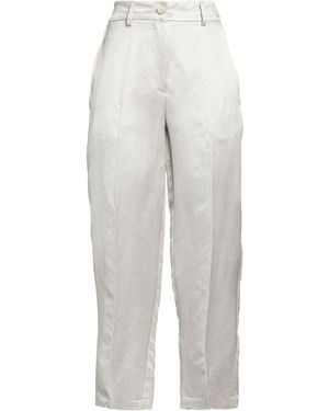 SOLOTRE Pants Linen, Viscose - White