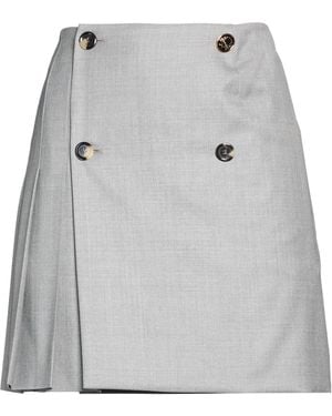 Moschino Mini Skirt Virgin Wool - Grey