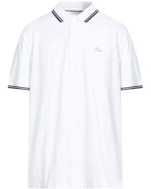 Lacoste Polo Shirt Cotton, Elastane - White