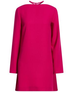 Suoli Mini Dress Polyester, Viscose, Elastane - Pink