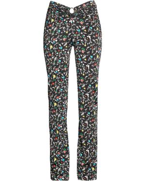 Rabanne Trousers Viscose, Elastane - Grey