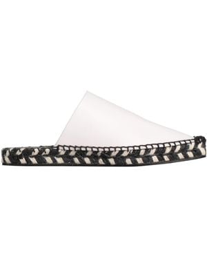 Proenza Schouler Espadrilles Soft Leather - White