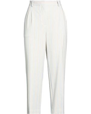 Circolo 1901 Light Trousers Cotton, Elastane - White