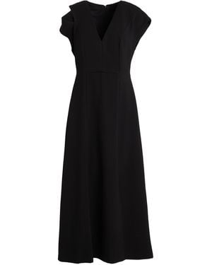 Alpha Studio Midi Dress Polyester, Elastane - Black