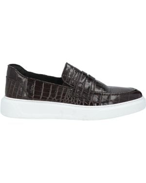 Giovanni Conti Loafers Leather - Black
