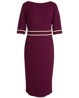 Rinascimento Midi Dress - Purple