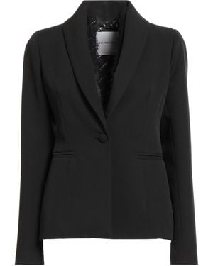 ERMANNO FIRENZE Blazer Polyester, Elastane - Black