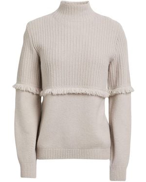 Agnona Rollkragenpullover - Weiß