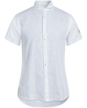 Cooperativa Pescatori Posillipo Shirt Linen - White