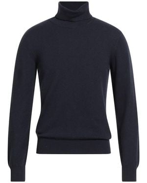 Piacenza Cashmere Rollkragenpullover - Blau