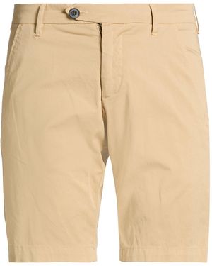Roy Rogers Shorts & Bermuda Shorts Cotton, Elastane - Natural