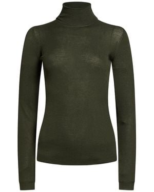 Aragona Rollkragenpullover - Grün