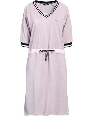 Liu Jo Midi Dress Viscose, Polyester, Cotton, Elastane - Pink