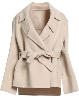 Malo Cream Jacket Cashmere - Natural