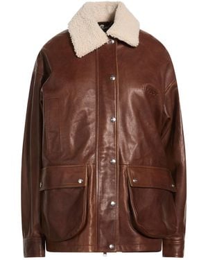 Halfboy Jacket Lambskin - Brown